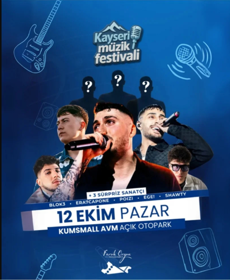 Kayseri Müzik Festivali Etkinlik Görseli