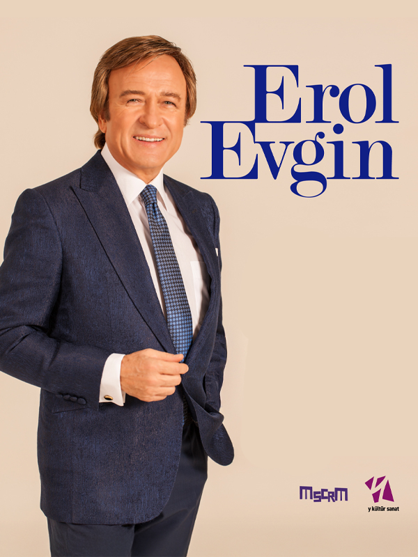 Erol Evgin Konseri Kayseri - 10 Nisan 2026 EKM | Biletler 18 Aralık Satışta Etkinlik Görseli